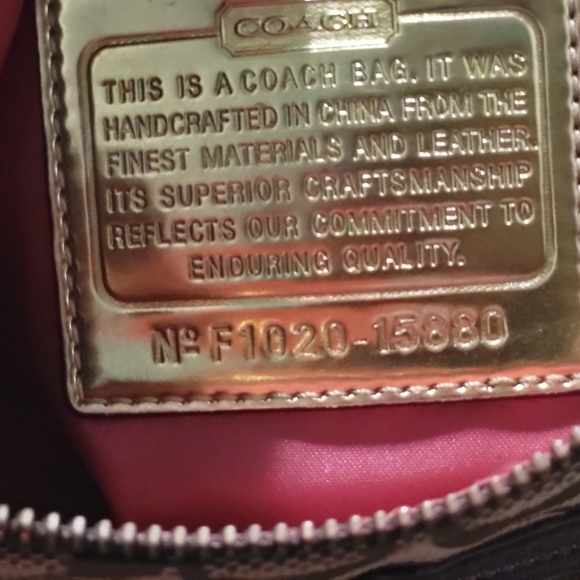 Coach POPPY signature 1941 GROOVY SHOULDER/CROSSBODY - Picture 5 of 8